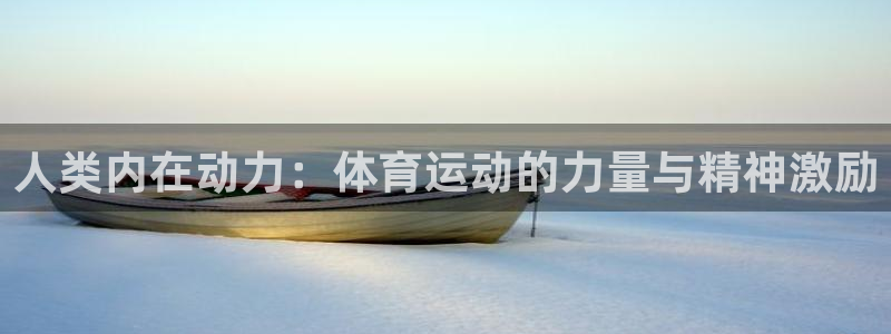 3377体育app官方下载：人类内在动力：体育运动的力量与精神激励